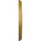 Ekena Millwork Palmetto Ceiling Medallion (Fits Canopies up to 4 7/8"), 12 1/8"OD x 3 1/2"ID x 1"P, Pharaohs Gold CM12PMPGS - alternate 3